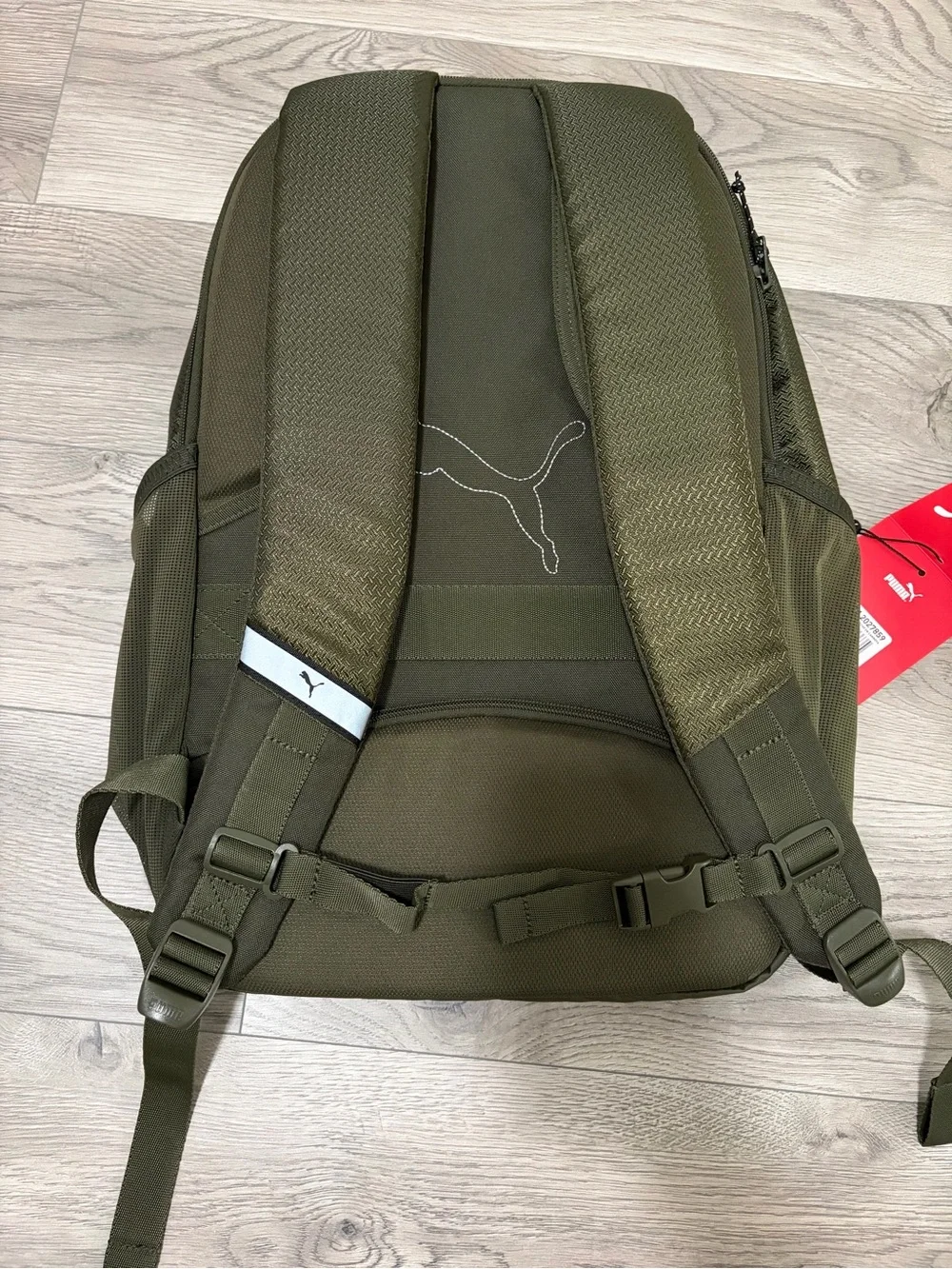 PUMA Olive Green Performance Backpack